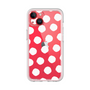 Slim Protection Premium Case［ Original - Favorite Color Polka Dots - White ］