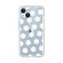 Slim Protection Premium Case［ Original - Favorite Color Polka Dots - White ］
