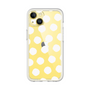 Slim Protection Premium Case［ Original - Favorite Color Polka Dots - White ］
