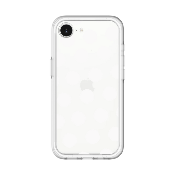Slim Protection Premium Case［ Original - Favorite Color Polka Dots - White ］