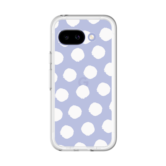 Slim Protection Premium Case［ Original - Favorite Color Polka Dots - White ］