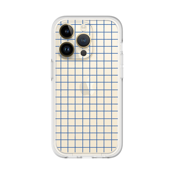 Slim Protection Premium Case［ Original - Favorite Color Check - Blue ］