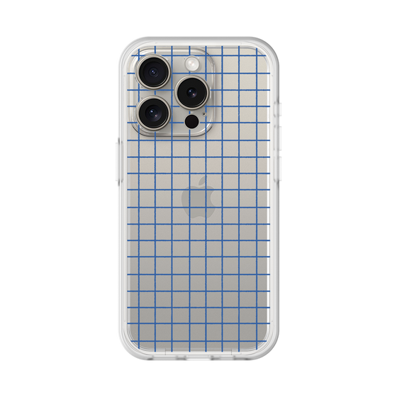 Slim Protection Premium Case［ Original - Favorite Color Check - Blue ］