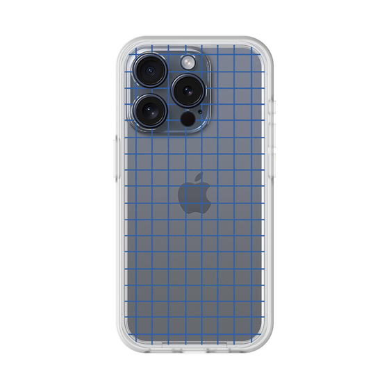Slim Protection Premium Case［ Original - Favorite Color Check - Blue ］