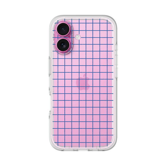 Slim Protection Premium Case［ Original - Favorite Color Check - Blue ］