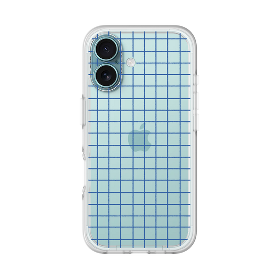 Slim Protection Premium Case［ Original - Favorite Color Check - Blue ］