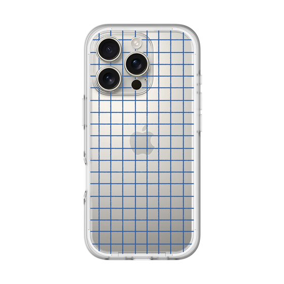 Slim Protection Premium Case［ Original - Favorite Color Check - Blue ］