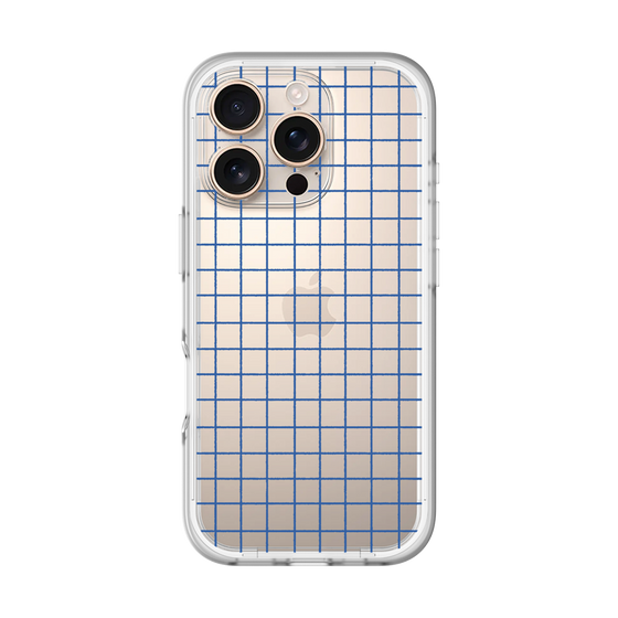Slim Protection Premium Case［ Original - Favorite Color Check - Blue ］
