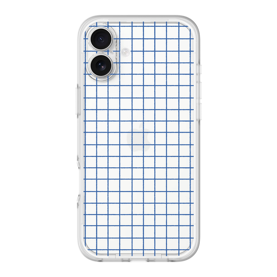 Slim Protection Premium Case［ Original - Favorite Color Check - Blue ］