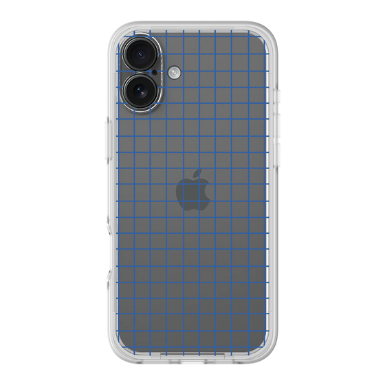 Slim Protection Premium Case［ Original - Favorite Color Check - Blue ］
