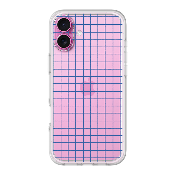 Slim Protection Premium Case［ Original - Favorite Color Check - Blue ］