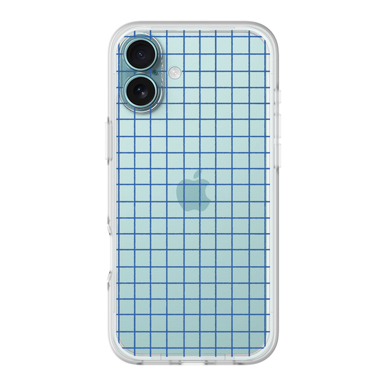 Slim Protection Premium Case［ Original - Favorite Color Check - Blue ］