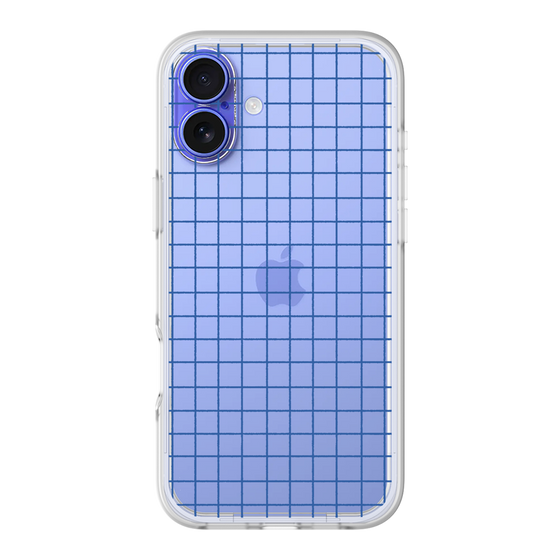 Slim Protection Premium Case［ Original - Favorite Color Check - Blue ］