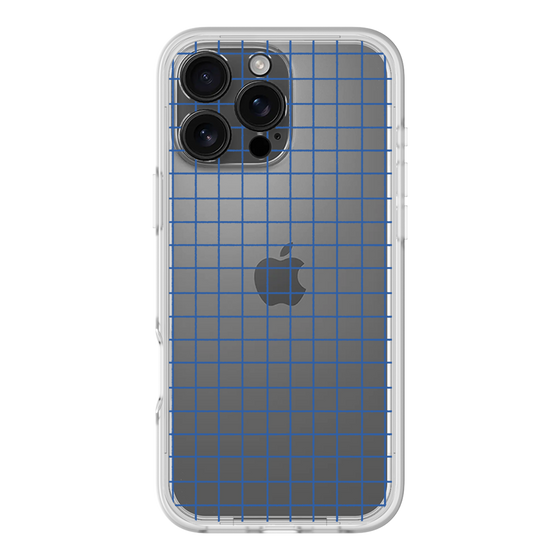 Slim Protection Premium Case［ Original - Favorite Color Check - Blue ］