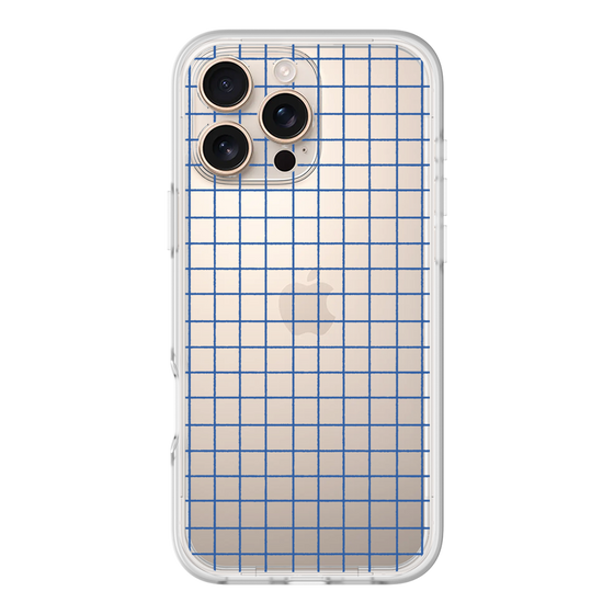 Slim Protection Premium Case［ Original - Favorite Color Check - Blue ］