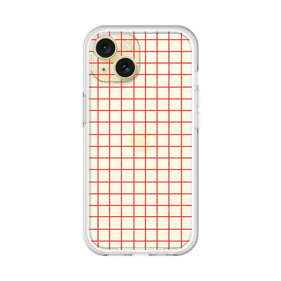 Slim Protection Premium Case［ Original - Favorite Color Check - Red ］