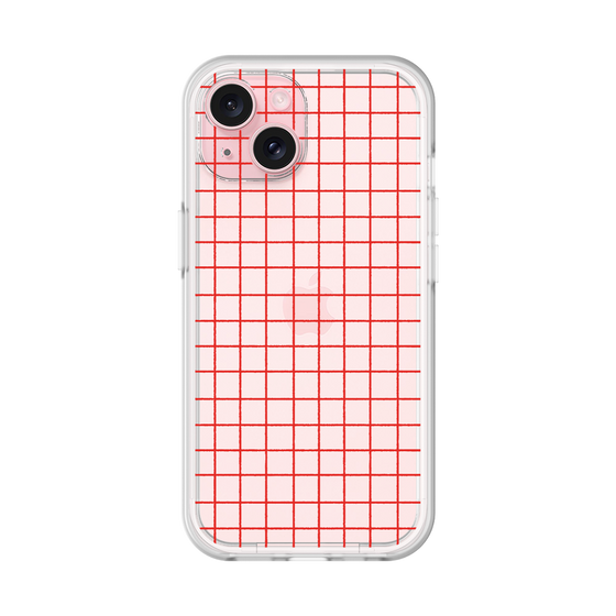 Slim Protection Premium Case［ Original - Favorite Color Check - Red ］