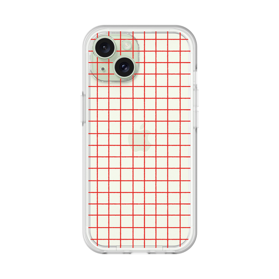 Slim Protection Premium Case［ Original - Favorite Color Check - Red ］