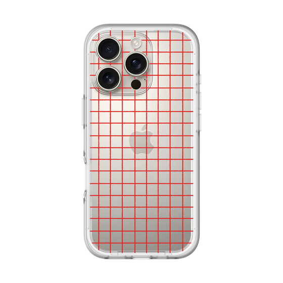 Slim Protection Premium Case［ Original - Favorite Color Check - Red ］