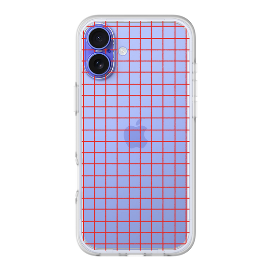 Slim Protection Premium Case［ Original - Favorite Color Check - Red ］