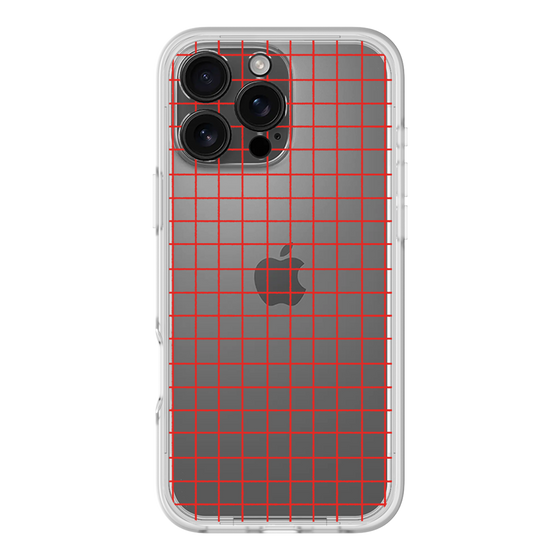 Slim Protection Premium Case［ Original - Favorite Color Check - Red ］