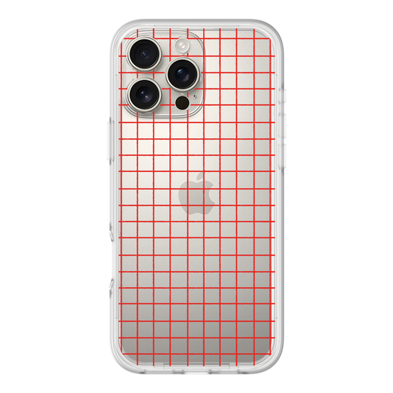 Slim Protection Premium Case［ Original - Favorite Color Check - Red ］