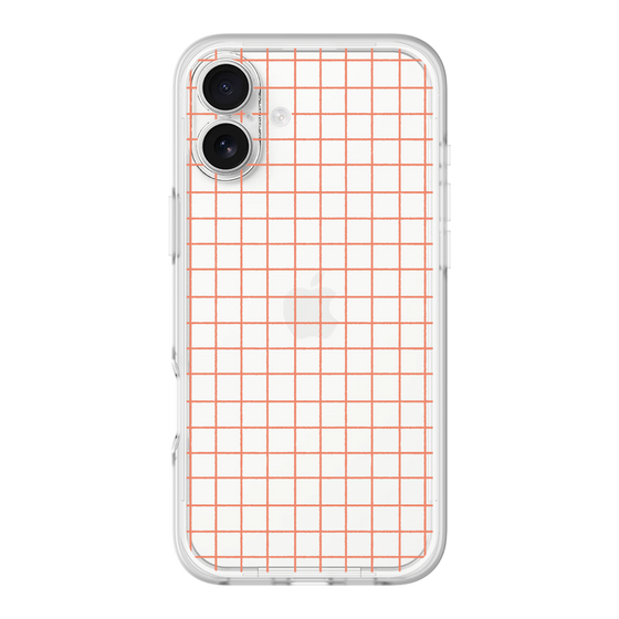 Slim Protection Premium Case［ Original - Favorite Color Check - Orange ］