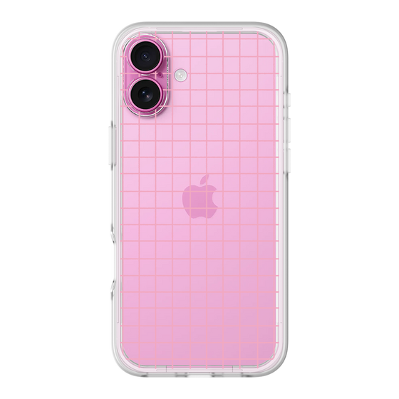 Slim Protection Premium Case［ Original - Favorite Color Check - Pink ］