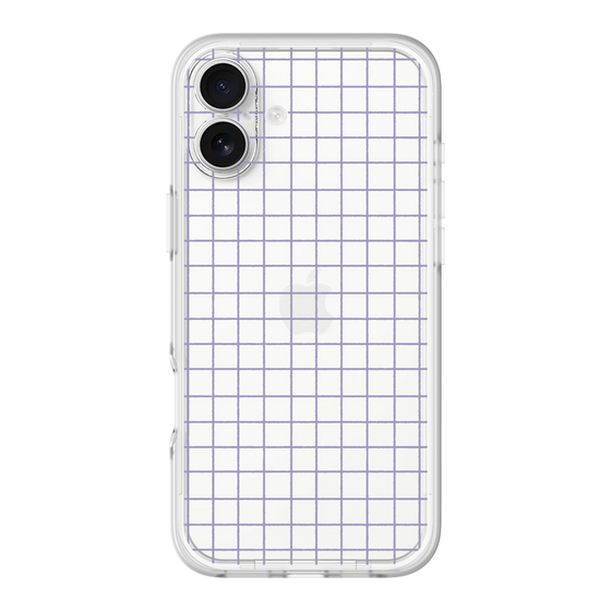 Slim Protection Premium Case［ Original - Favorite Color Check - Purple ］