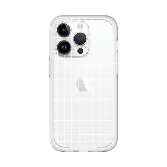 Slim Protection Premium Case［ Original - Favorite Color Check - White ］