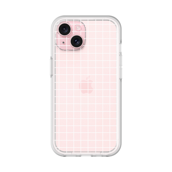 Slim Protection Premium Case［ Original - Favorite Color Check - White ］
