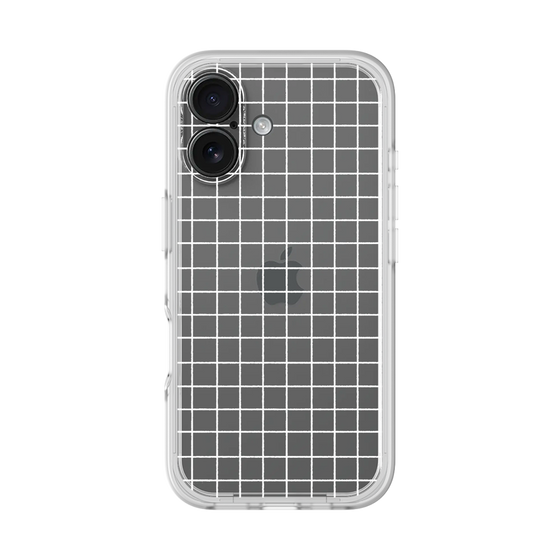 Slim Protection Premium Case［ Original - Favorite Color Check - White ］