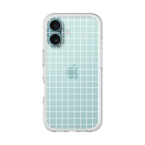 Slim Protection Premium Case［ Original - Favorite Color Check - White ］