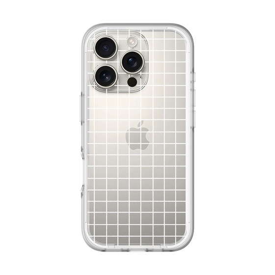 Slim Protection Premium Case［ Original - Favorite Color Check - White ］