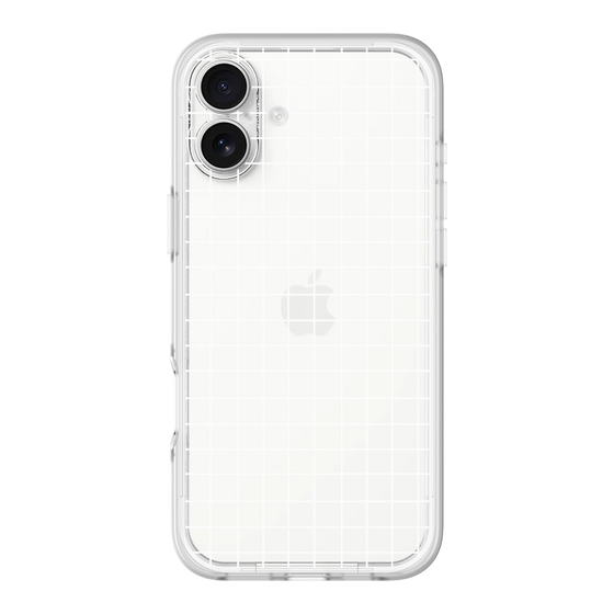 Slim Protection Premium Case［ Original - Favorite Color Check - White ］