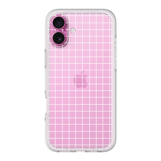 Slim Protection Premium Case［ Original - Favorite Color Check - White ］