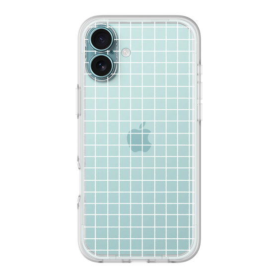Slim Protection Premium Case［ Original - Favorite Color Check - White ］