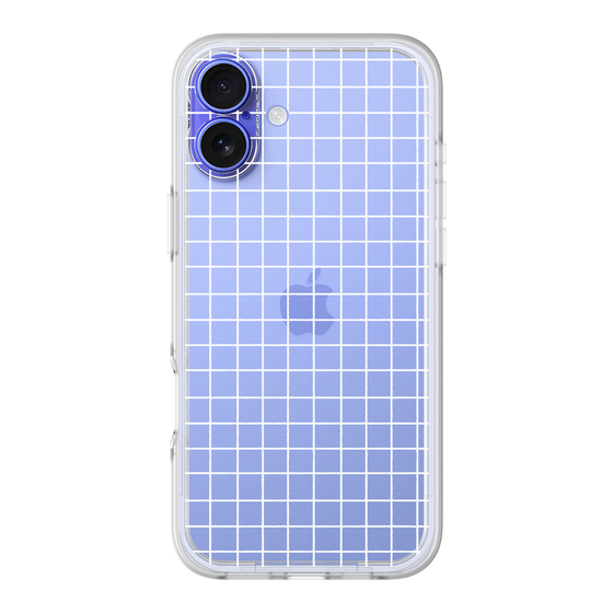 Slim Protection Premium Case［ Original - Favorite Color Check - White ］