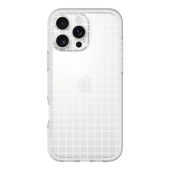 Slim Protection Premium Case［ Original - Favorite Color Check - White ］
