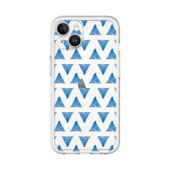 Slim Protection Premium Case［ Original - Favorite Color Triangle - Blue ］