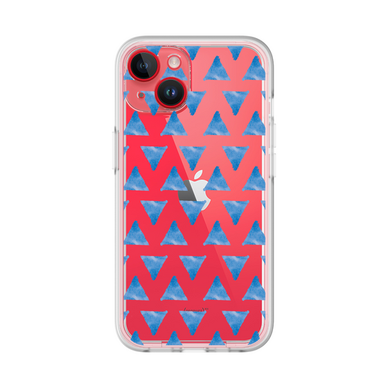 Slim Protection Premium Case［ Original - Favorite Color Triangle - Blue ］