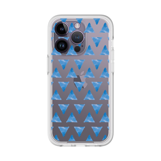 Slim Protection Premium Case［ Original - Favorite Color Triangle - Blue ］