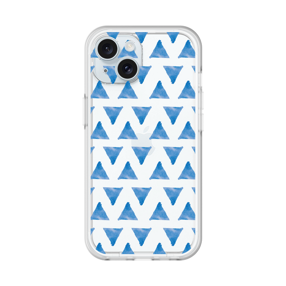 Slim Protection Premium Case［ Original - Favorite Color Triangle - Blue ］