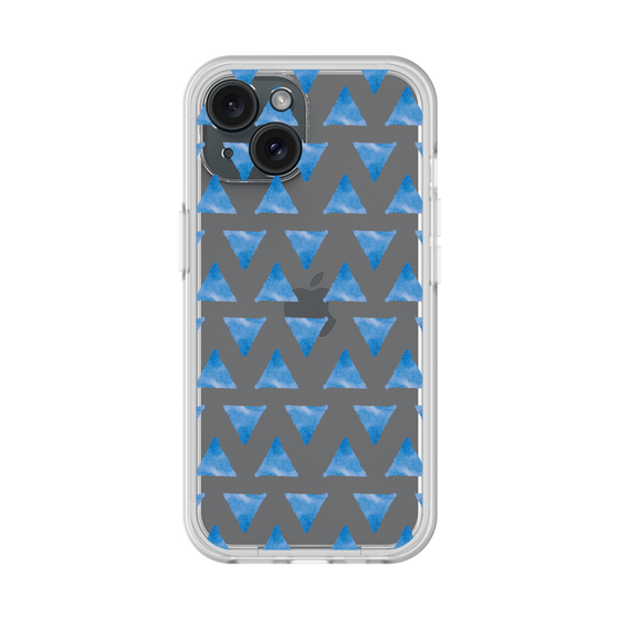 Slim Protection Premium Case［ Original - Favorite Color Triangle - Blue ］