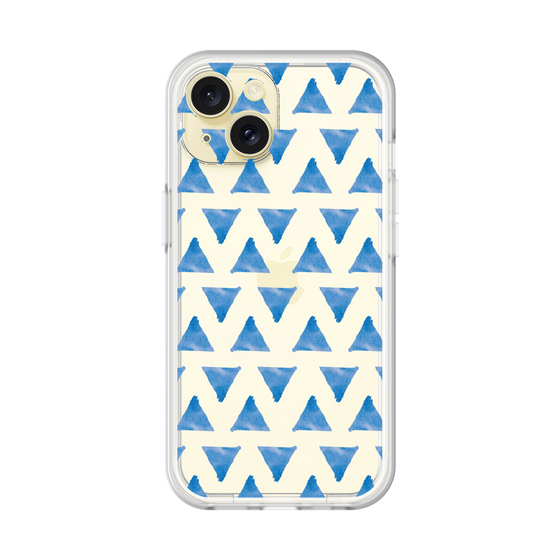 Slim Protection Premium Case［ Original - Favorite Color Triangle - Blue ］