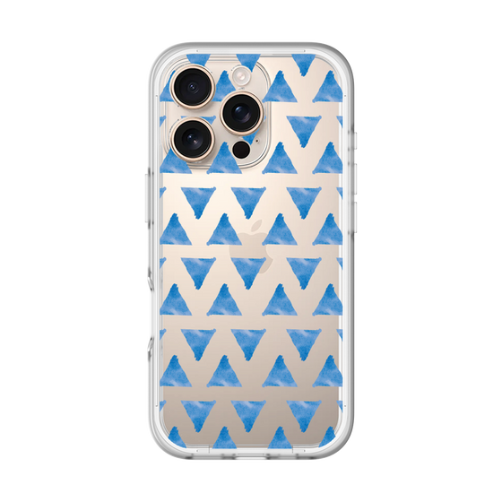 Slim Protection Premium Case［ Original - Favorite Color Triangle - Blue ］