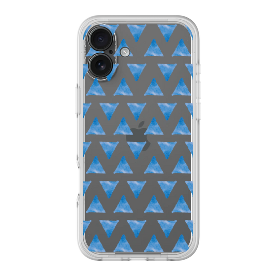 Slim Protection Premium Case［ Original - Favorite Color Triangle - Blue ］
