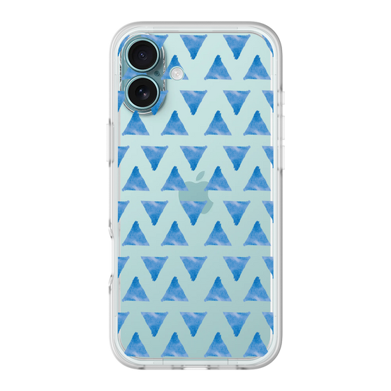 Slim Protection Premium Case［ Original - Favorite Color Triangle - Blue ］