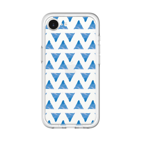 Slim Protection Premium Case［ Original - Favorite Color Triangle - Blue ］