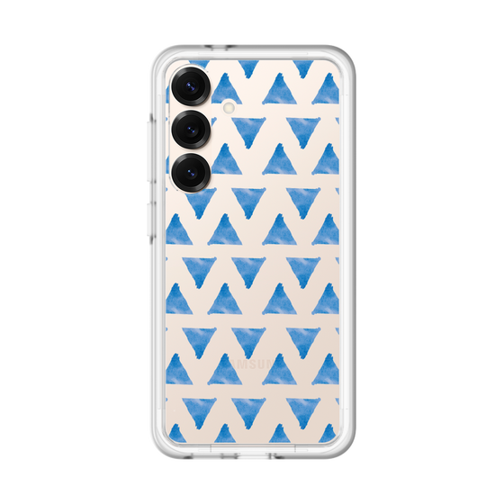 Slim Protection Premium Case［ Original - Favorite Color Triangle - Blue ］